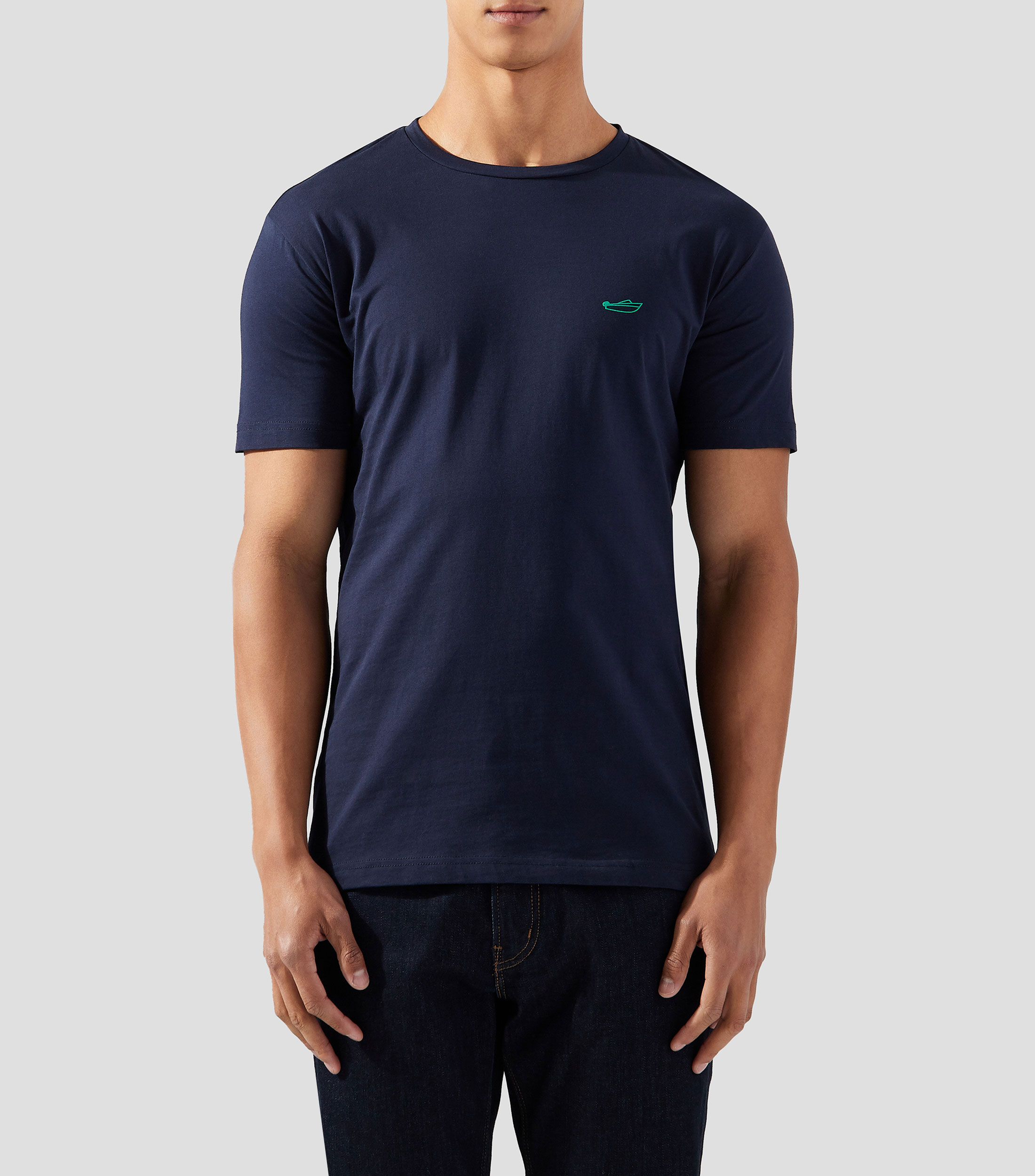 Playera Cuello Redondo Manga Corta Hombre